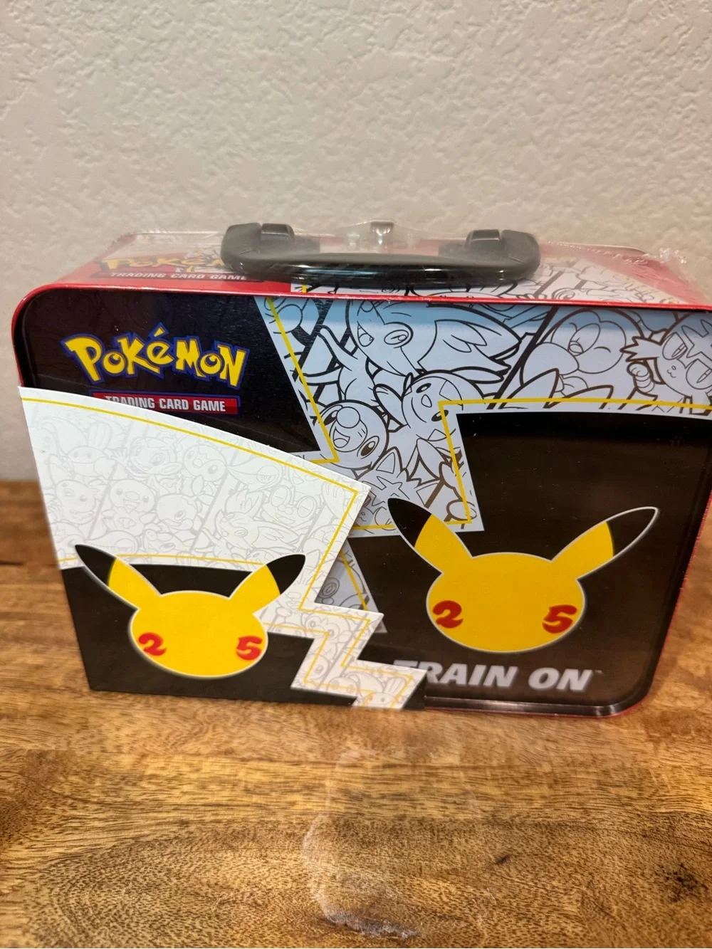 Pokémon Trading Card Game Pikachu Tin - Yellow & Black
